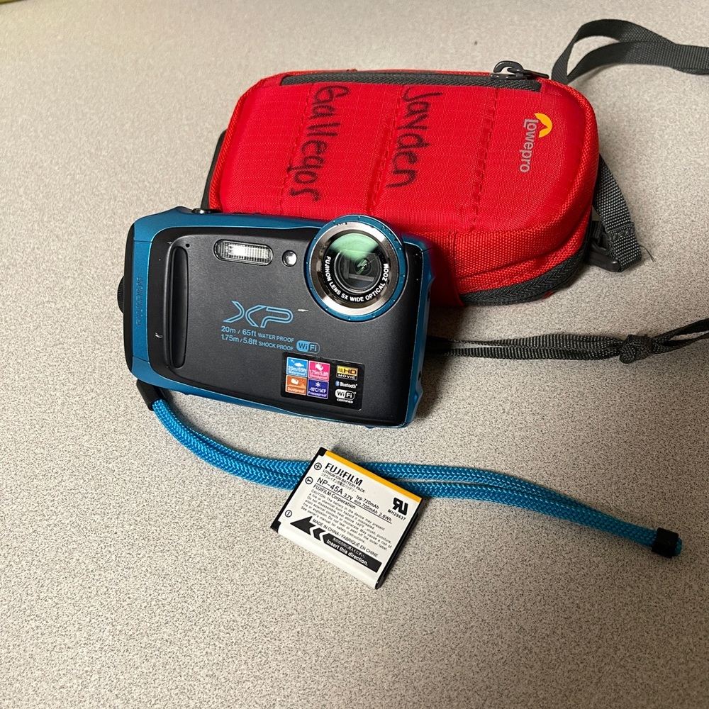 Fujifilm XP130 Waterproof Camera - Blue